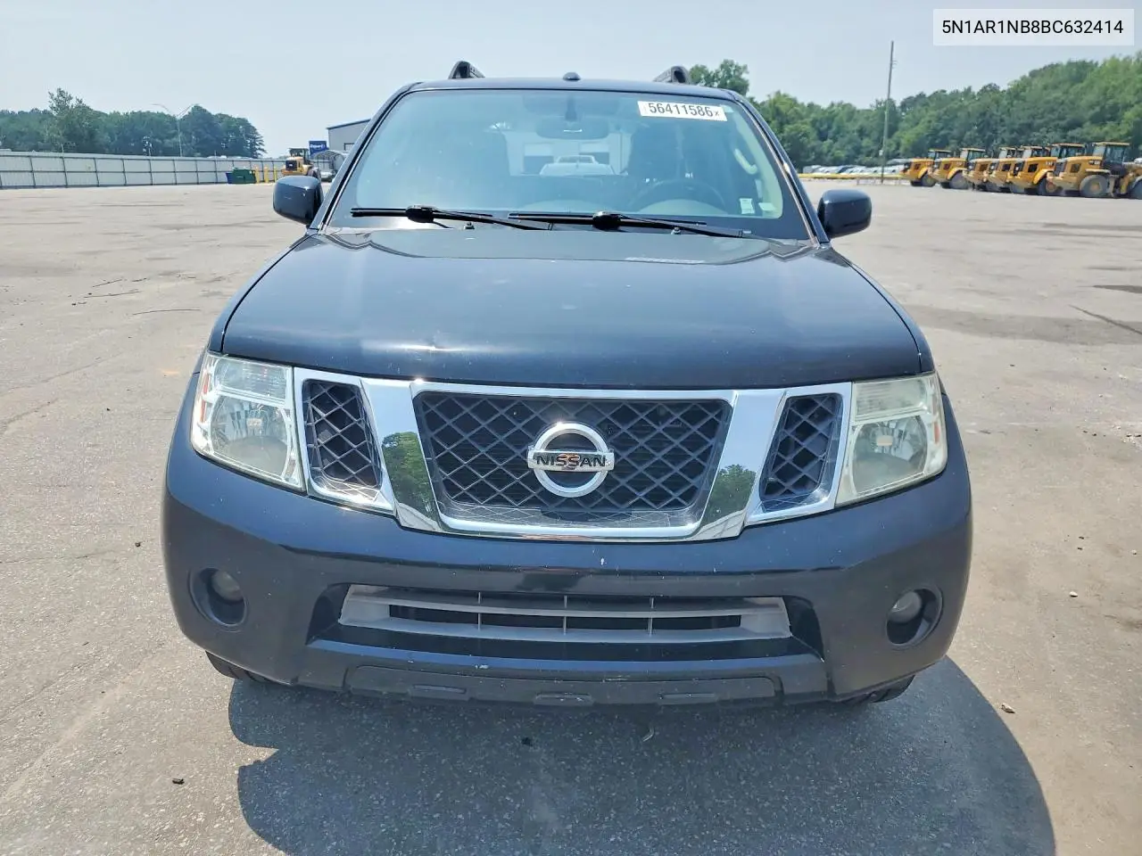 2011 Nissan Pathfinder S VIN: 5N1AR1NB8BC632414 Lot: 56411586