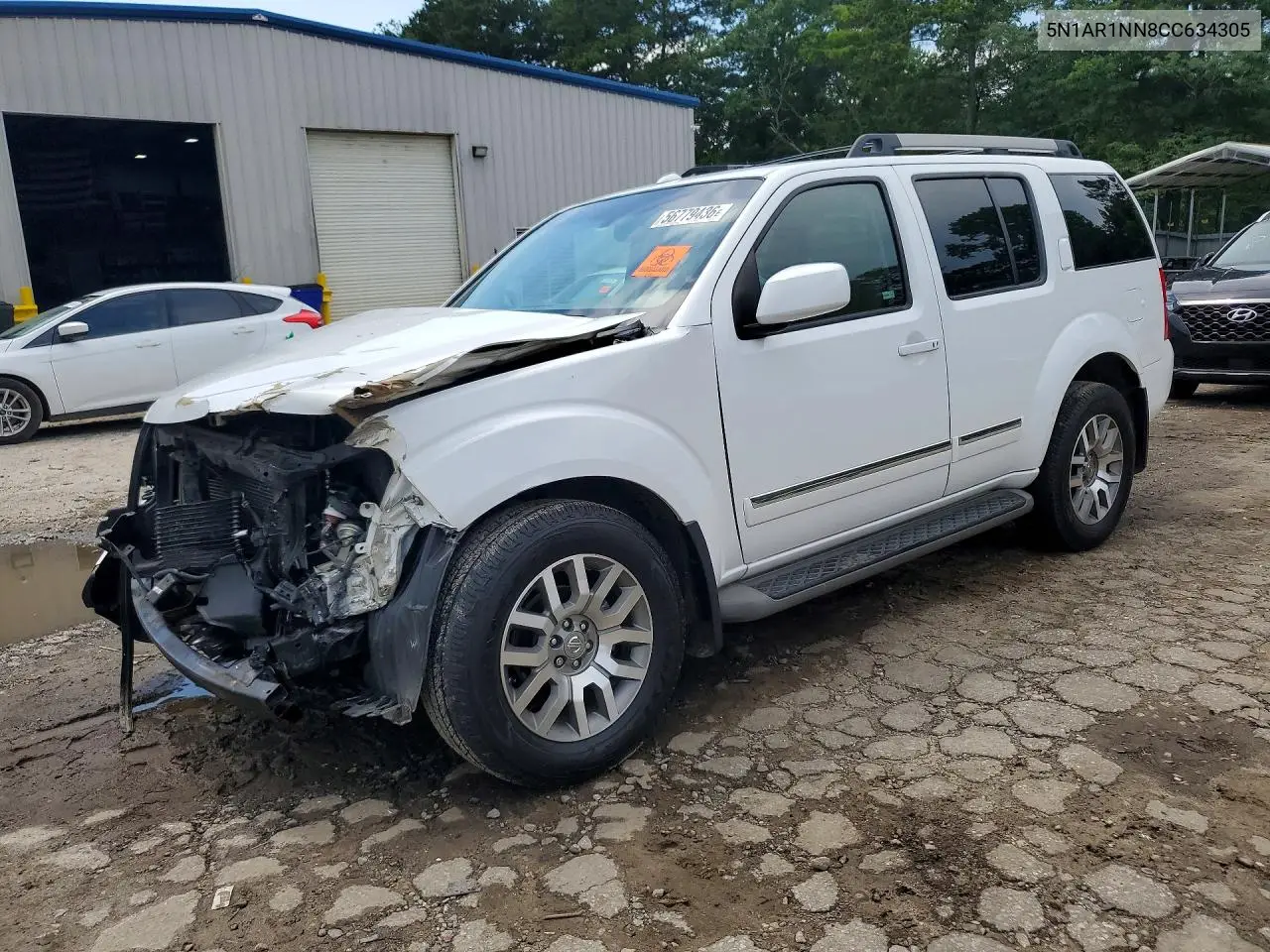2012 Nissan Pathfinder S VIN: 5N1AR1NN8CC634305 Lot: 56779436