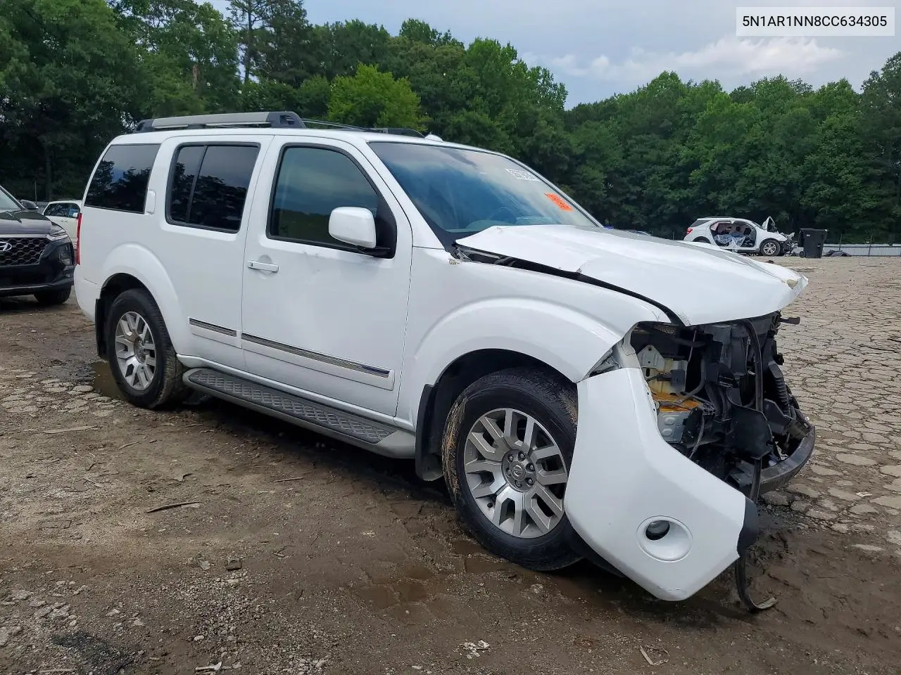 2012 Nissan Pathfinder S VIN: 5N1AR1NN8CC634305 Lot: 56779436