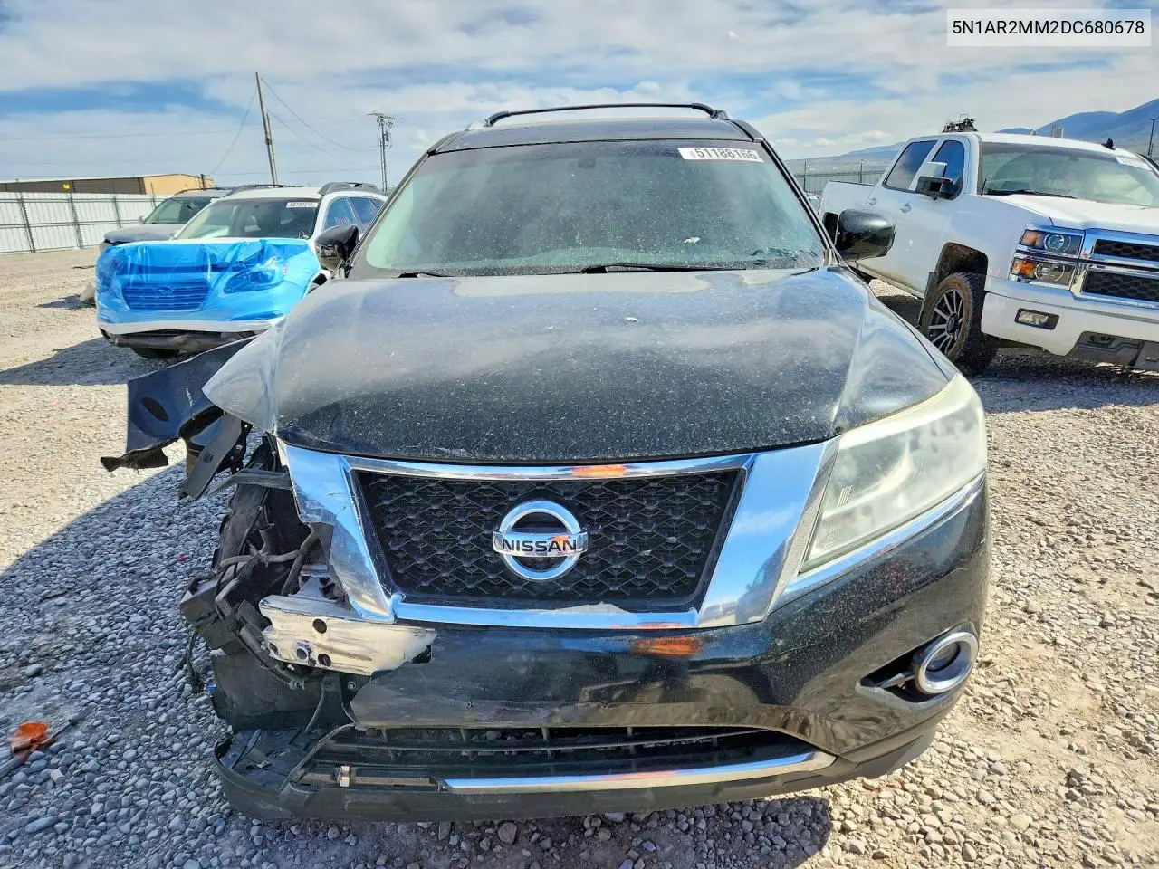 2013 Nissan Pathfinder S VIN: 5N1AR2MM2DC680678 Lot: 51188166