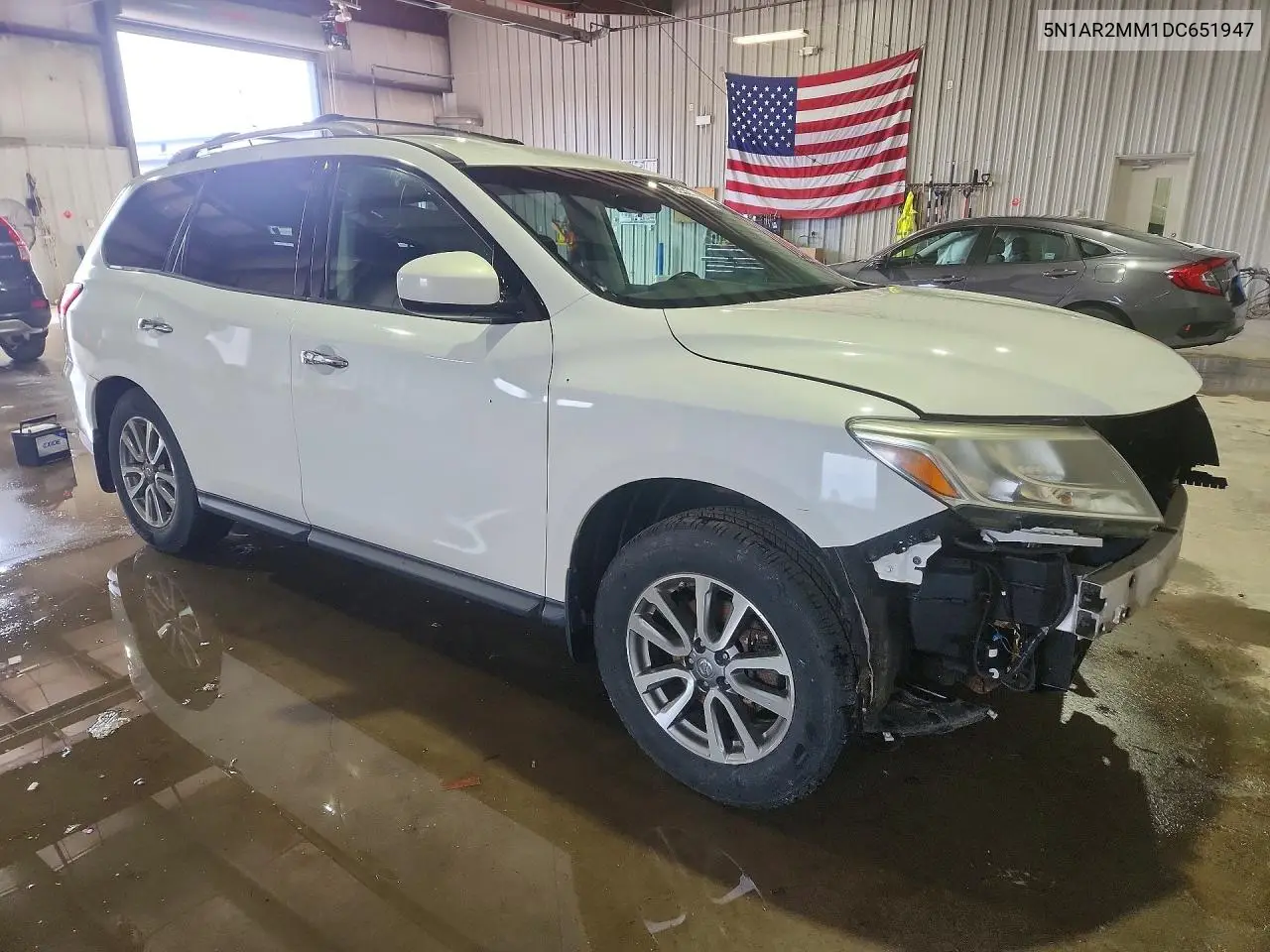 2013 Nissan Pathfinder S VIN: 5N1AR2MM1DC651947 Lot: 53474426