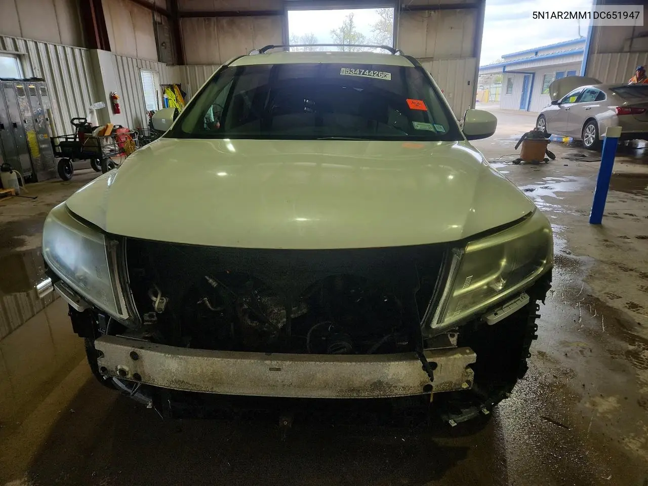 2013 Nissan Pathfinder S VIN: 5N1AR2MM1DC651947 Lot: 53474426
