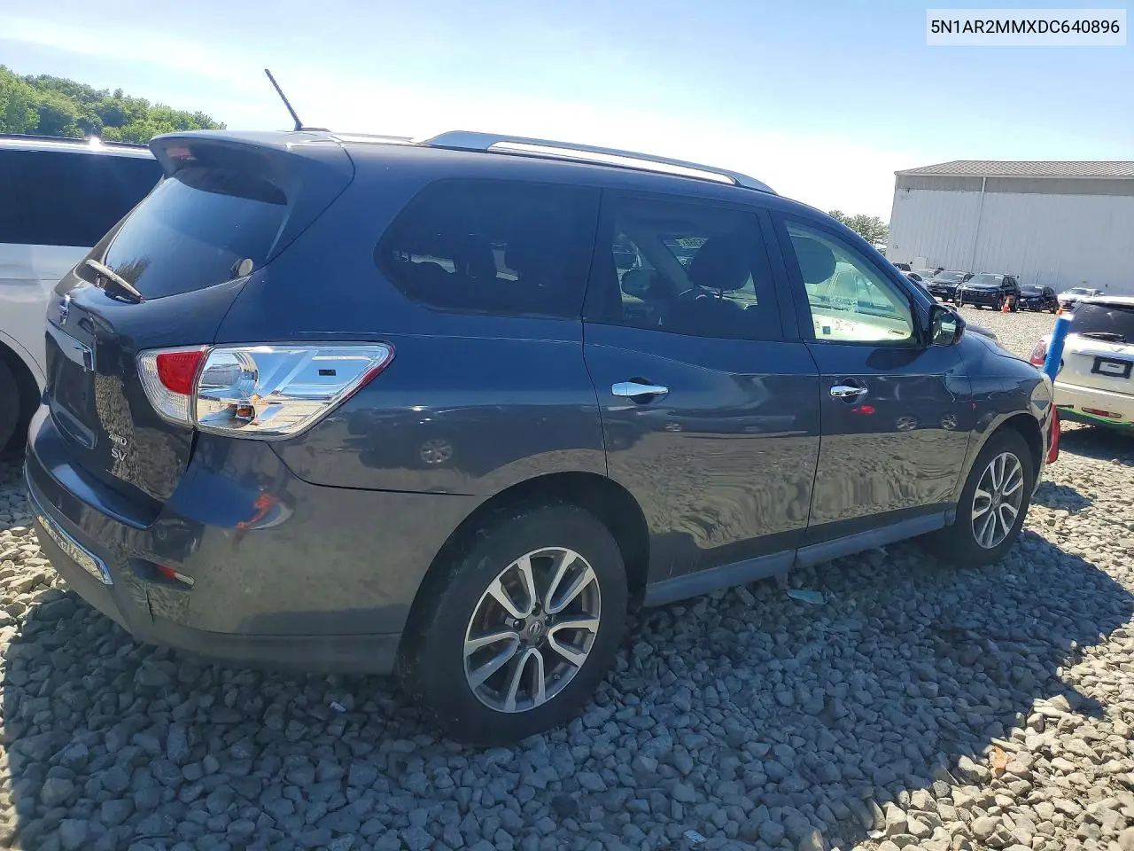 2013 Nissan Pathfinder S VIN: 5N1AR2MMXDC640896 Lot: 56115366