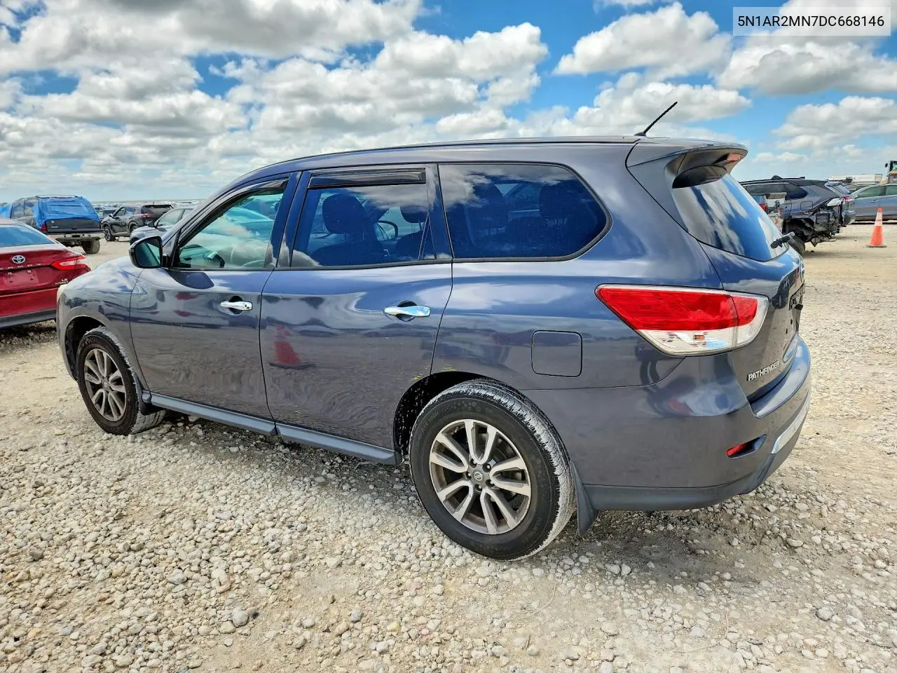 2013 Nissan Pathfinder S VIN: 5N1AR2MN7DC668146 Lot: 56806716
