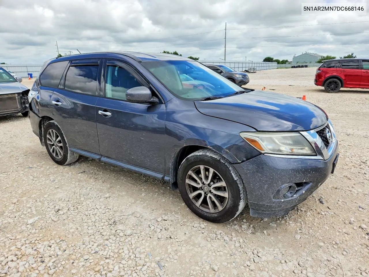 2013 Nissan Pathfinder S VIN: 5N1AR2MN7DC668146 Lot: 56806716