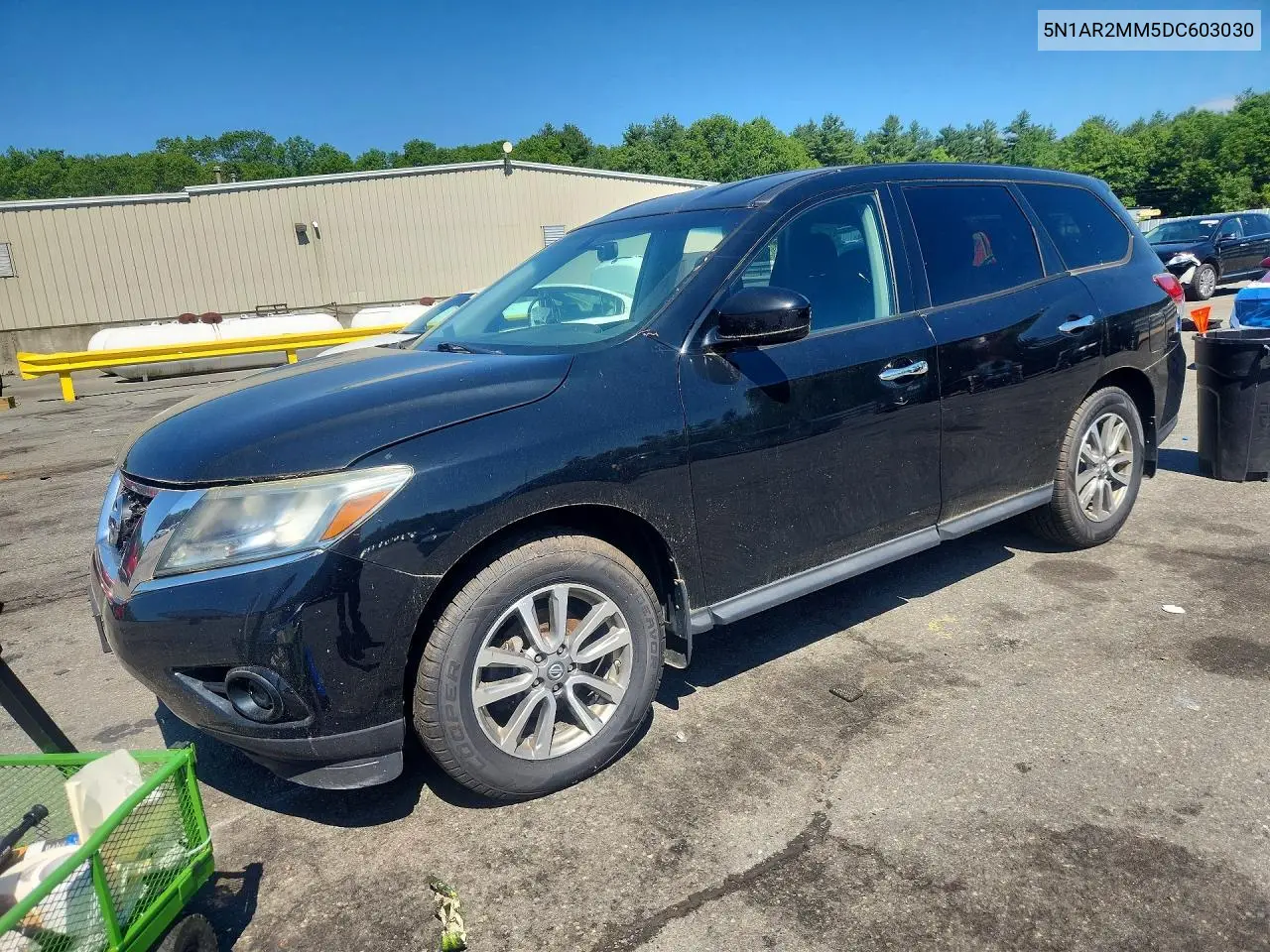 2013 Nissan Pathfinder S VIN: 5N1AR2MM5DC603030 Lot: 56884126