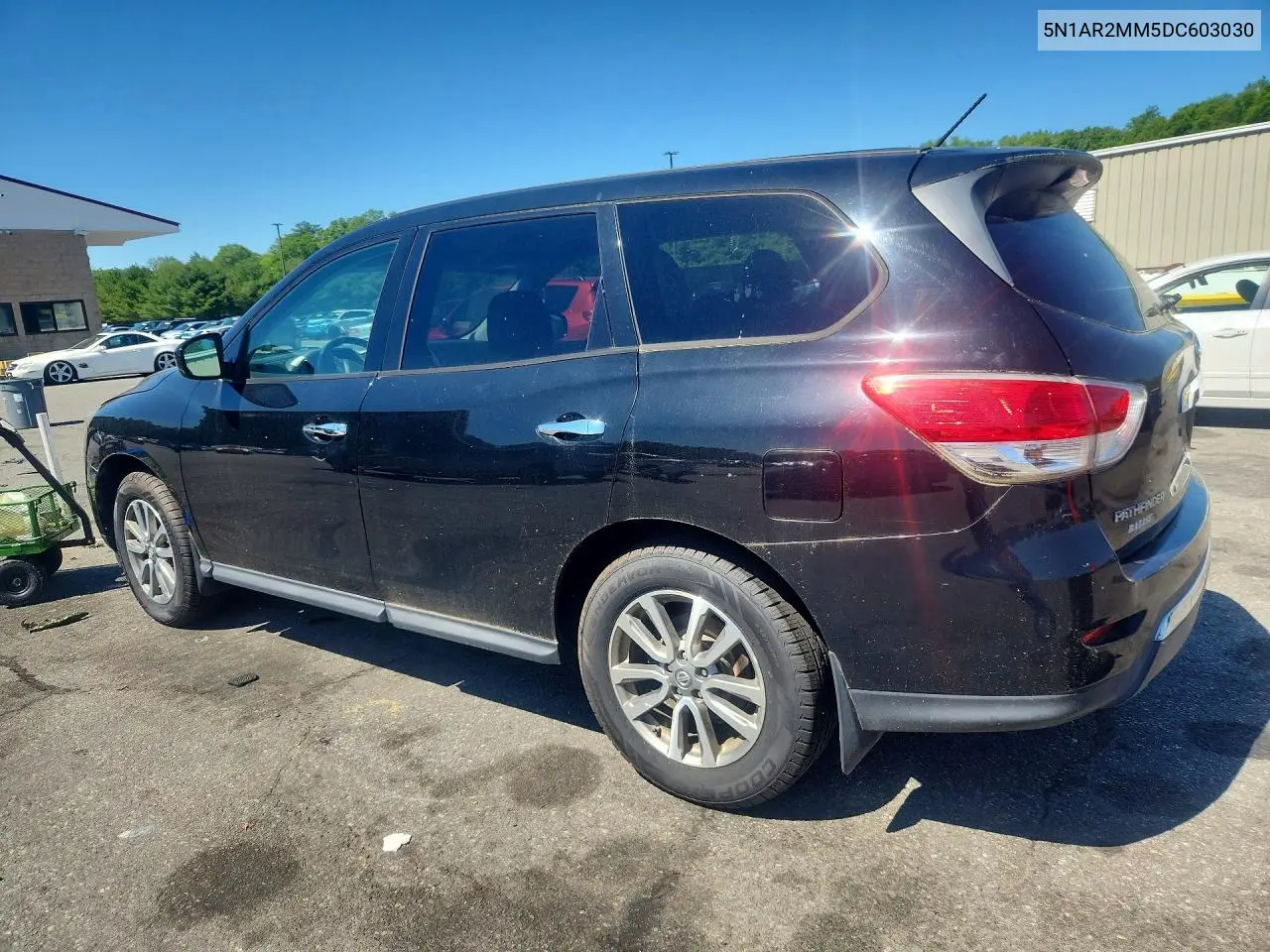 2013 Nissan Pathfinder S VIN: 5N1AR2MM5DC603030 Lot: 56884126