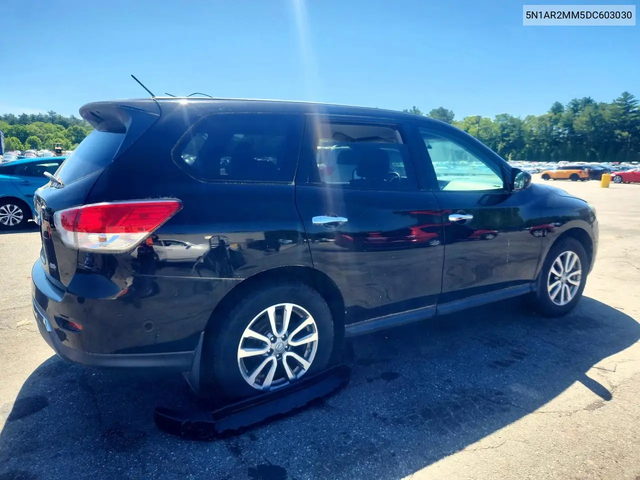 2013 Nissan Pathfinder S VIN: 5N1AR2MM5DC603030 Lot: 56884126