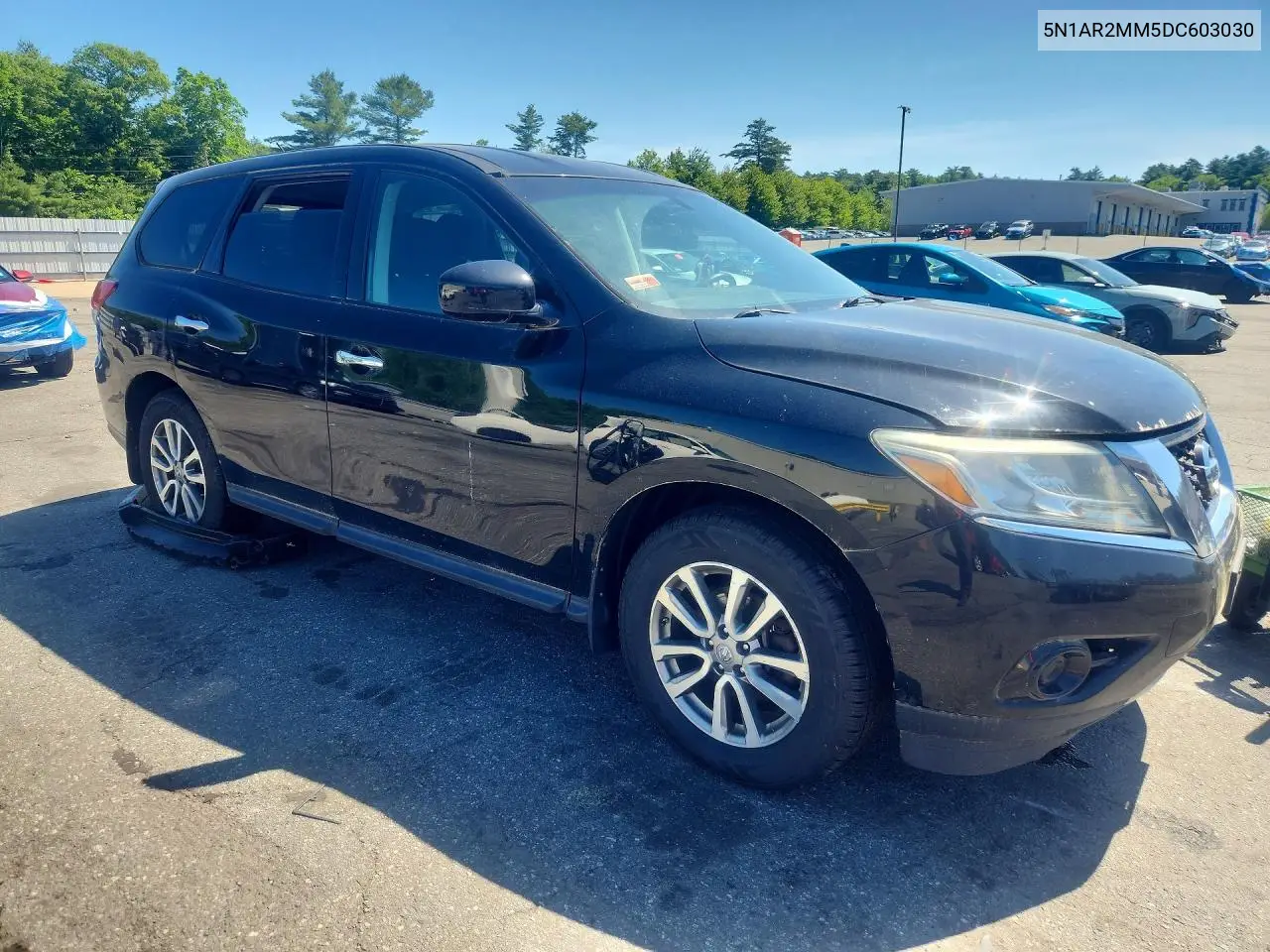 2013 Nissan Pathfinder S VIN: 5N1AR2MM5DC603030 Lot: 56884126