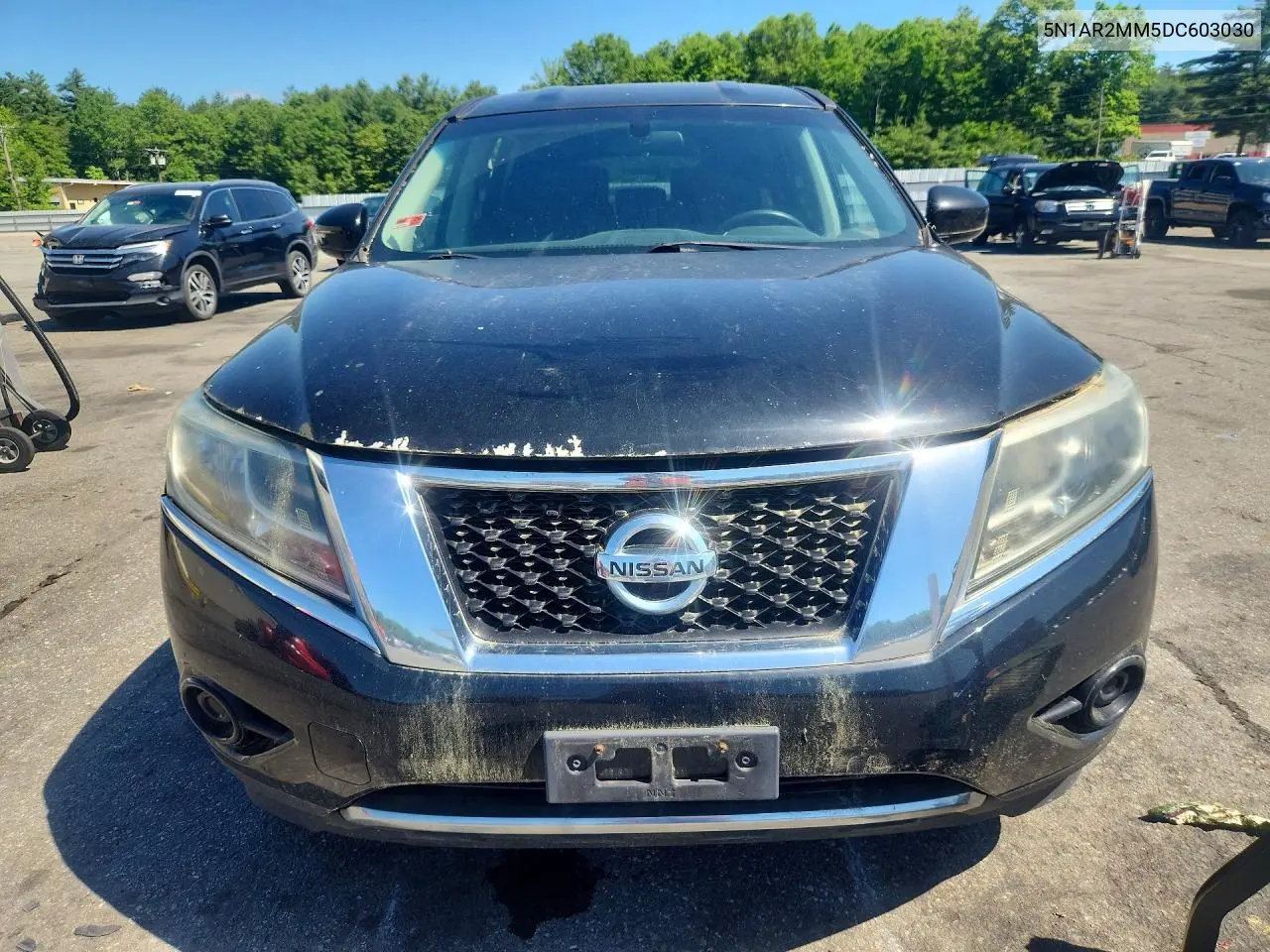 2013 Nissan Pathfinder S VIN: 5N1AR2MM5DC603030 Lot: 56884126