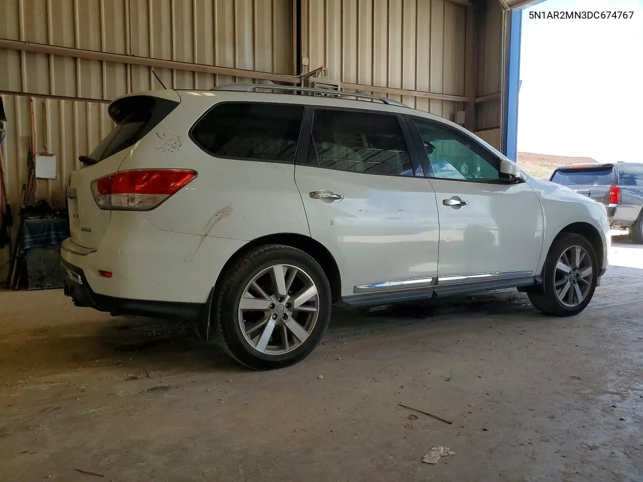 2013 Nissan Pathfinder S VIN: 5N1AR2MN3DC674767 Lot: 57246906