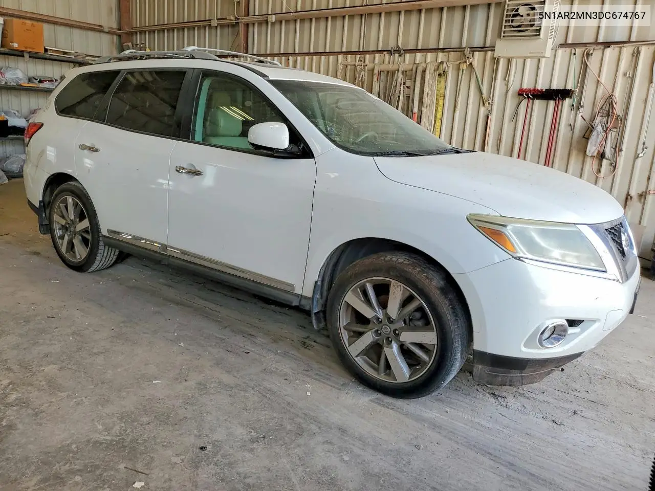 2013 Nissan Pathfinder S VIN: 5N1AR2MN3DC674767 Lot: 57246906