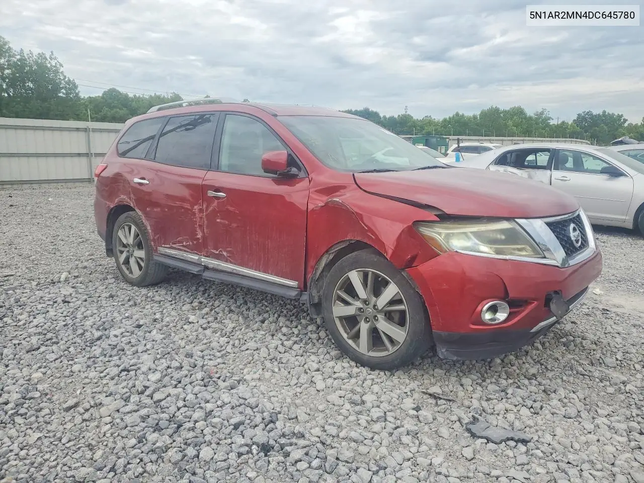 2013 Nissan Pathfinder S VIN: 5N1AR2MN4DC645780 Lot: 57486796