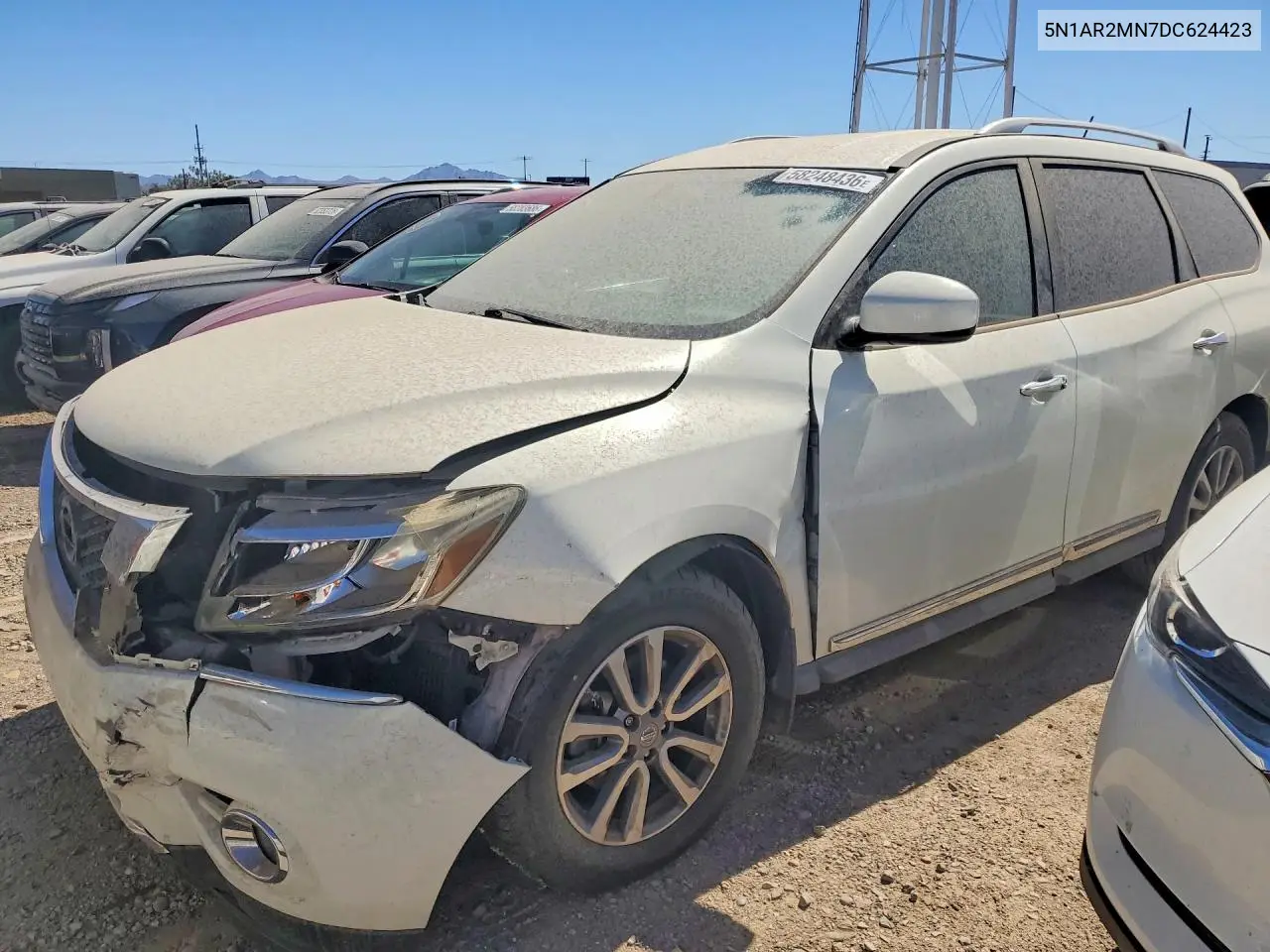 5N1AR2MN7DC624423 2013 Nissan Pathfinder S
