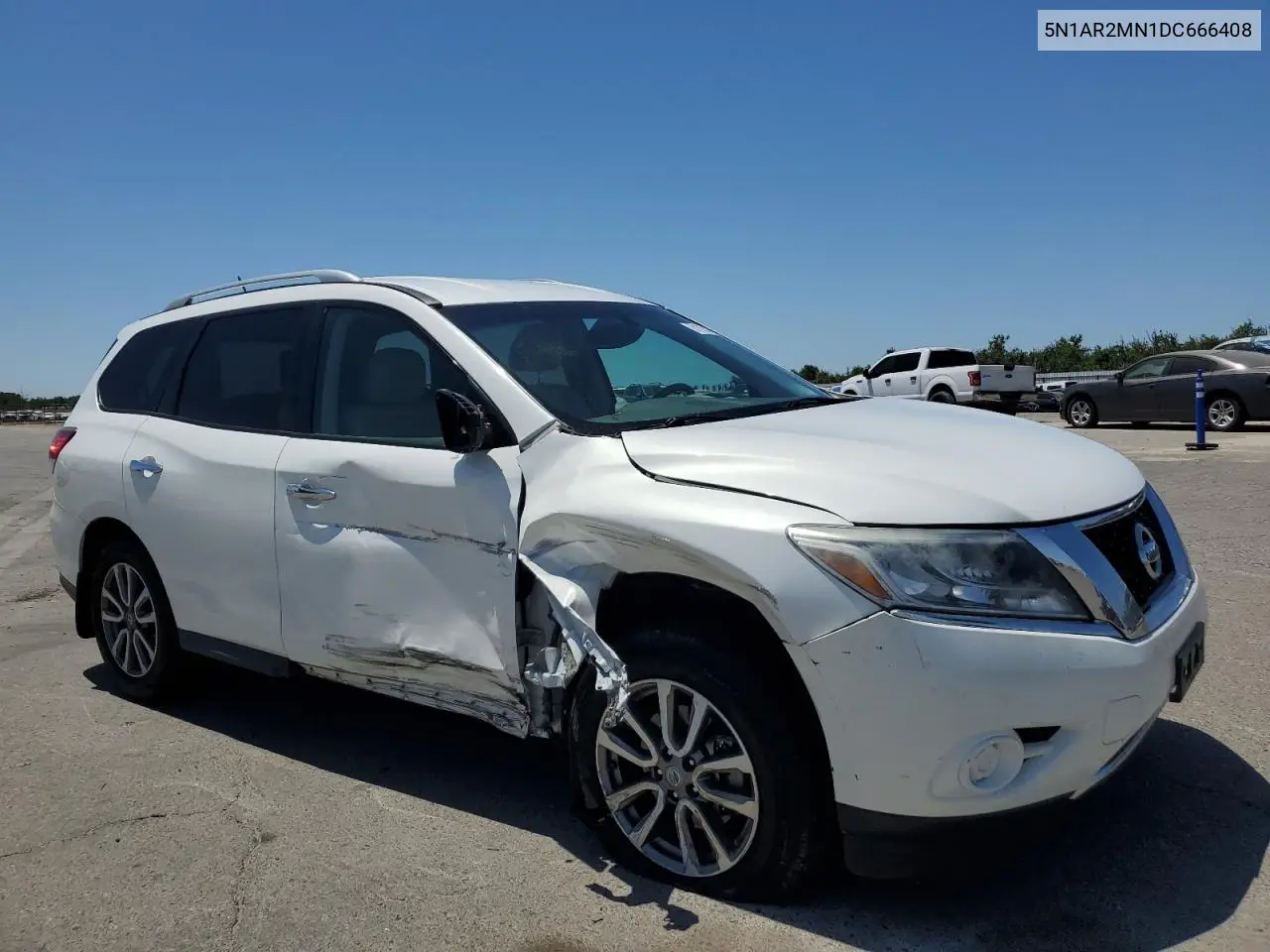 2013 Nissan Pathfinder S VIN: 5N1AR2MN1DC666408 Lot: 61255255