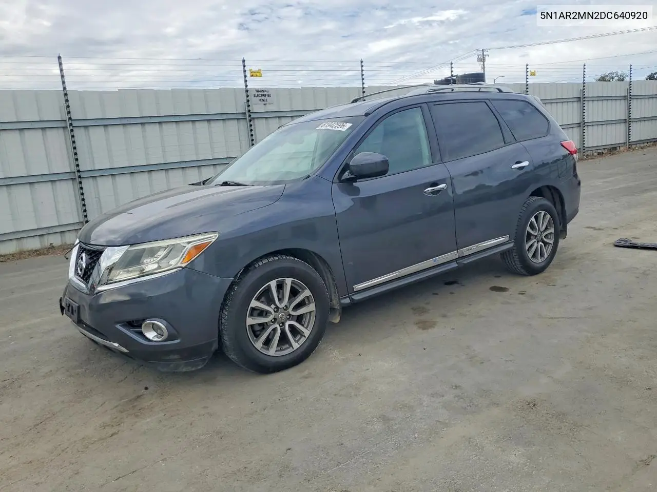 2013 Nissan Pathfinder S VIN: 5N1AR2MN2DC640920 Lot: 61942596