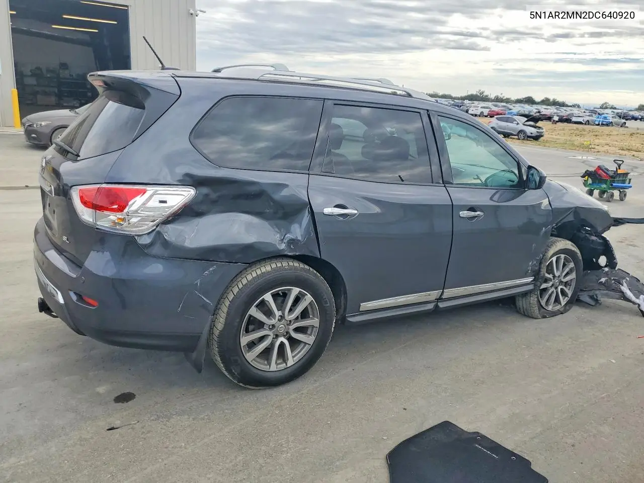 2013 Nissan Pathfinder S VIN: 5N1AR2MN2DC640920 Lot: 61942596
