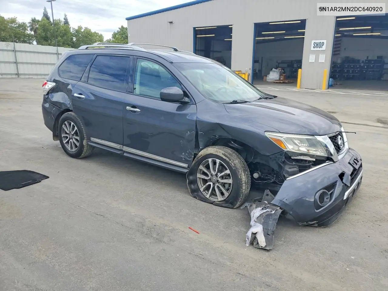 2013 Nissan Pathfinder S VIN: 5N1AR2MN2DC640920 Lot: 61942596