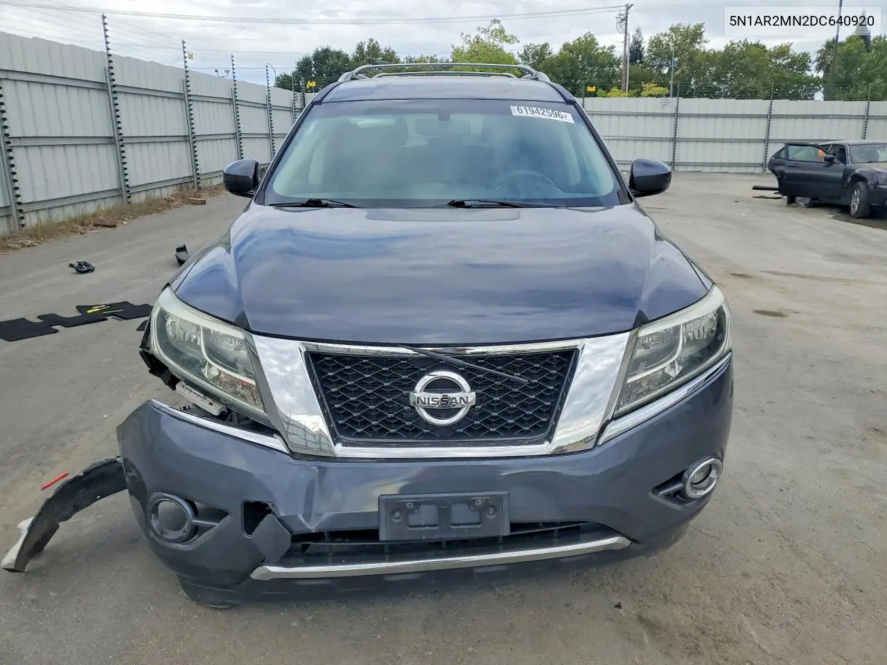 2013 Nissan Pathfinder S VIN: 5N1AR2MN2DC640920 Lot: 61942596