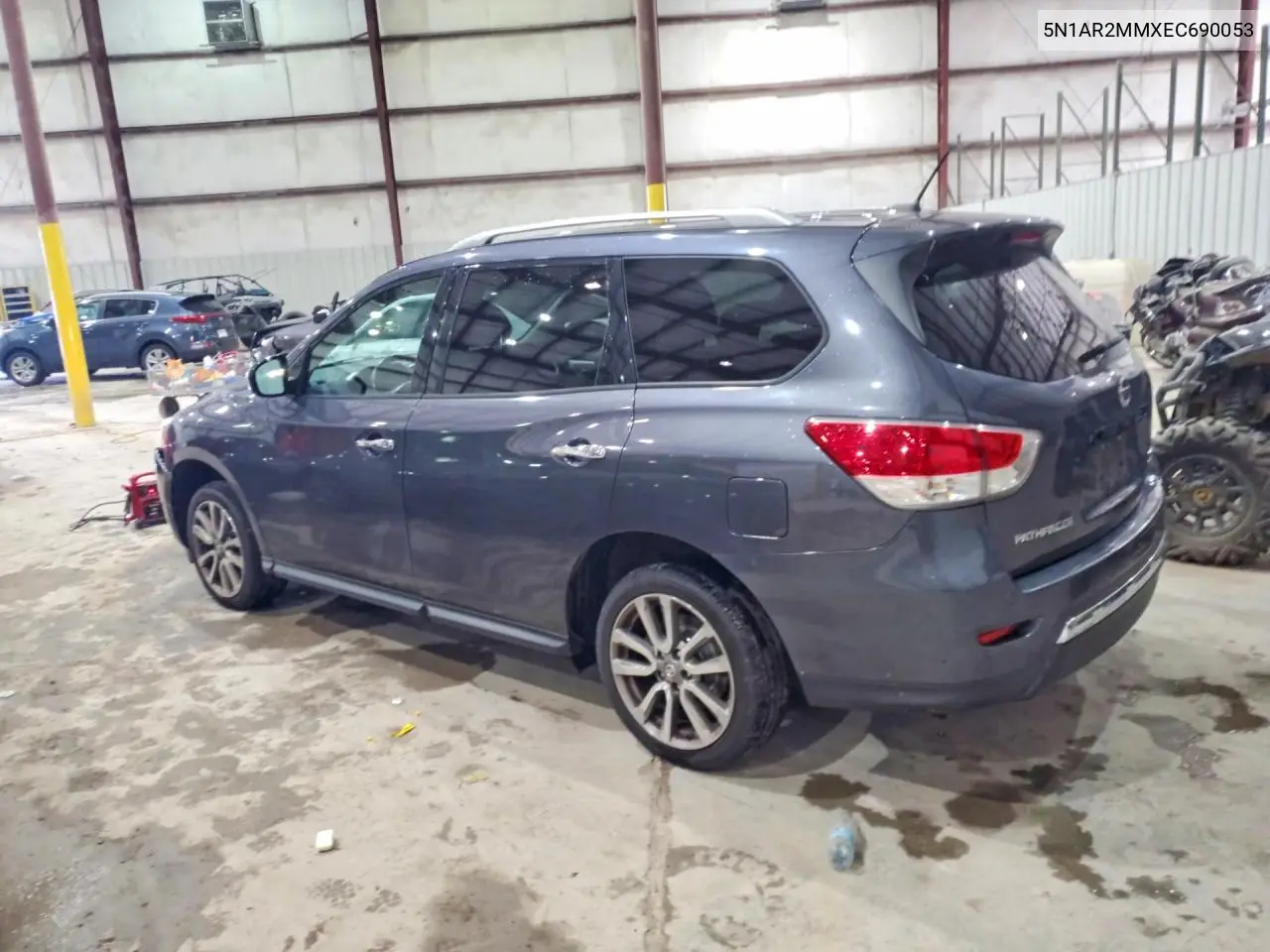 2014 Nissan Pathfinder Sv VIN: 5N1AR2MMXEC690053 Lot: 55841096