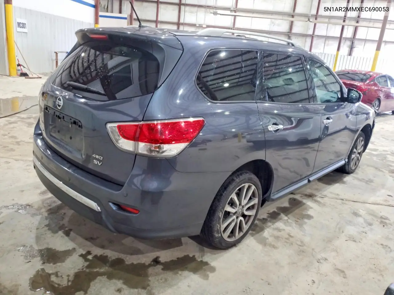2014 Nissan Pathfinder Sv VIN: 5N1AR2MMXEC690053 Lot: 55841096