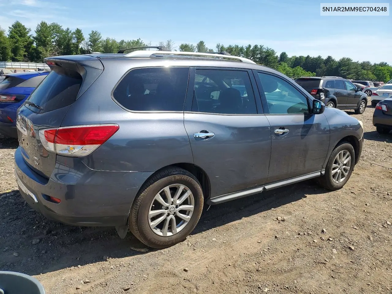 2014 Nissan Pathfinder Sv VIN: 5N1AR2MM9EC704248 Lot: 55918986