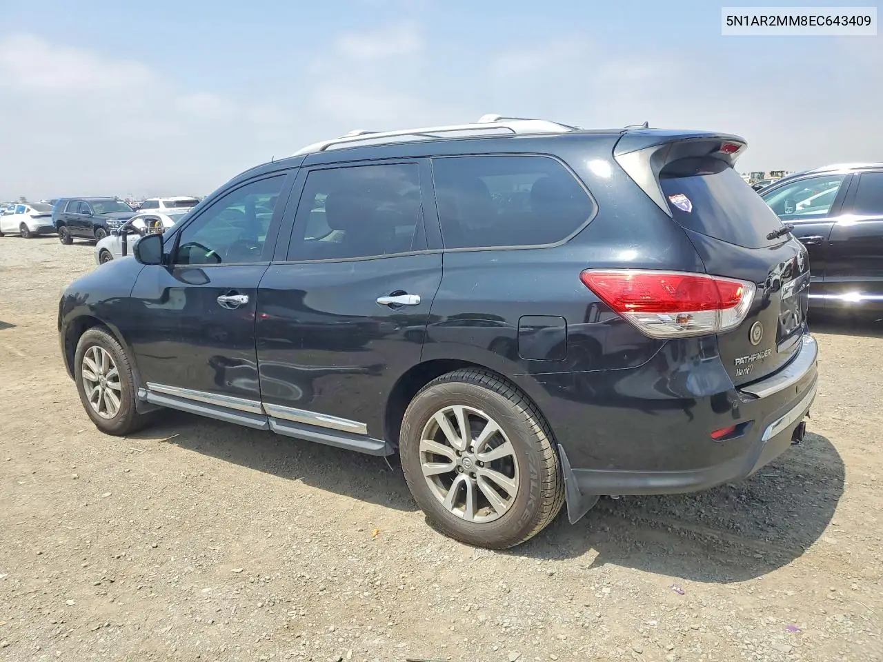 2014 Nissan Pathfinder Sl VIN: 5N1AR2MM8EC643409 Lot: 56368906