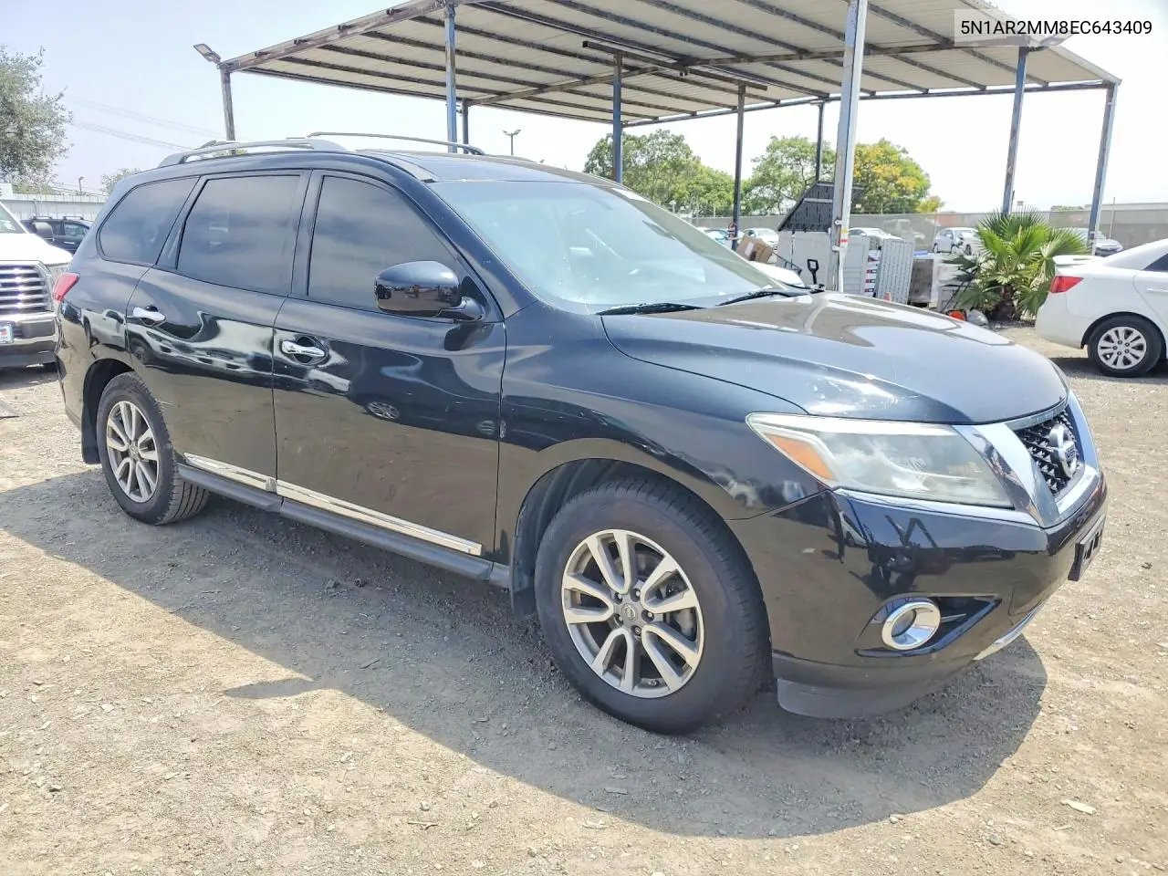 2014 Nissan Pathfinder Sl VIN: 5N1AR2MM8EC643409 Lot: 56368906