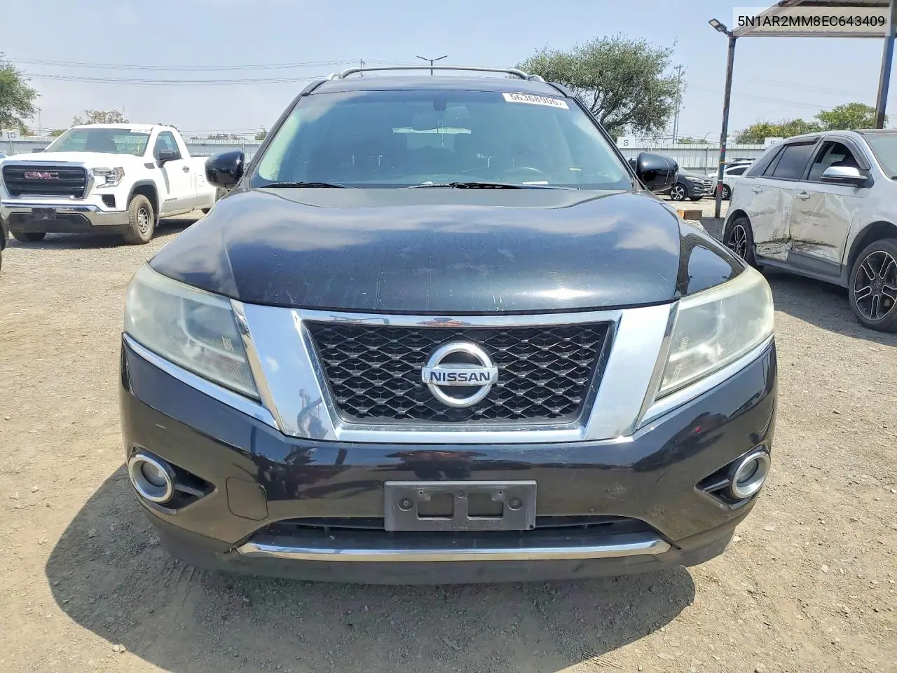 2014 Nissan Pathfinder Sl VIN: 5N1AR2MM8EC643409 Lot: 56368906