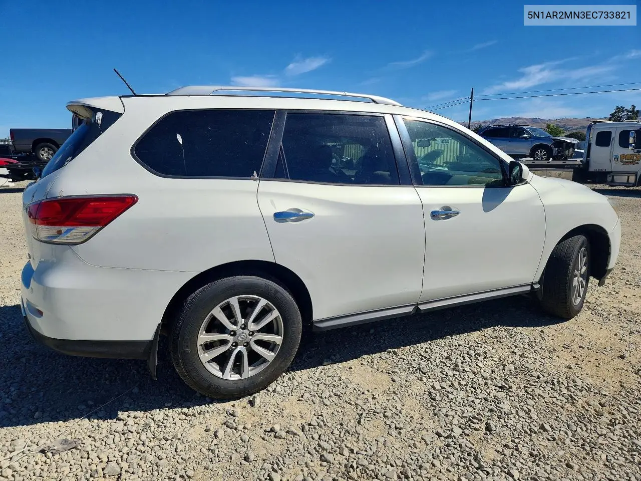 2014 Nissan Pathfinder Sv VIN: 5N1AR2MN3EC733821 Lot: 56691226