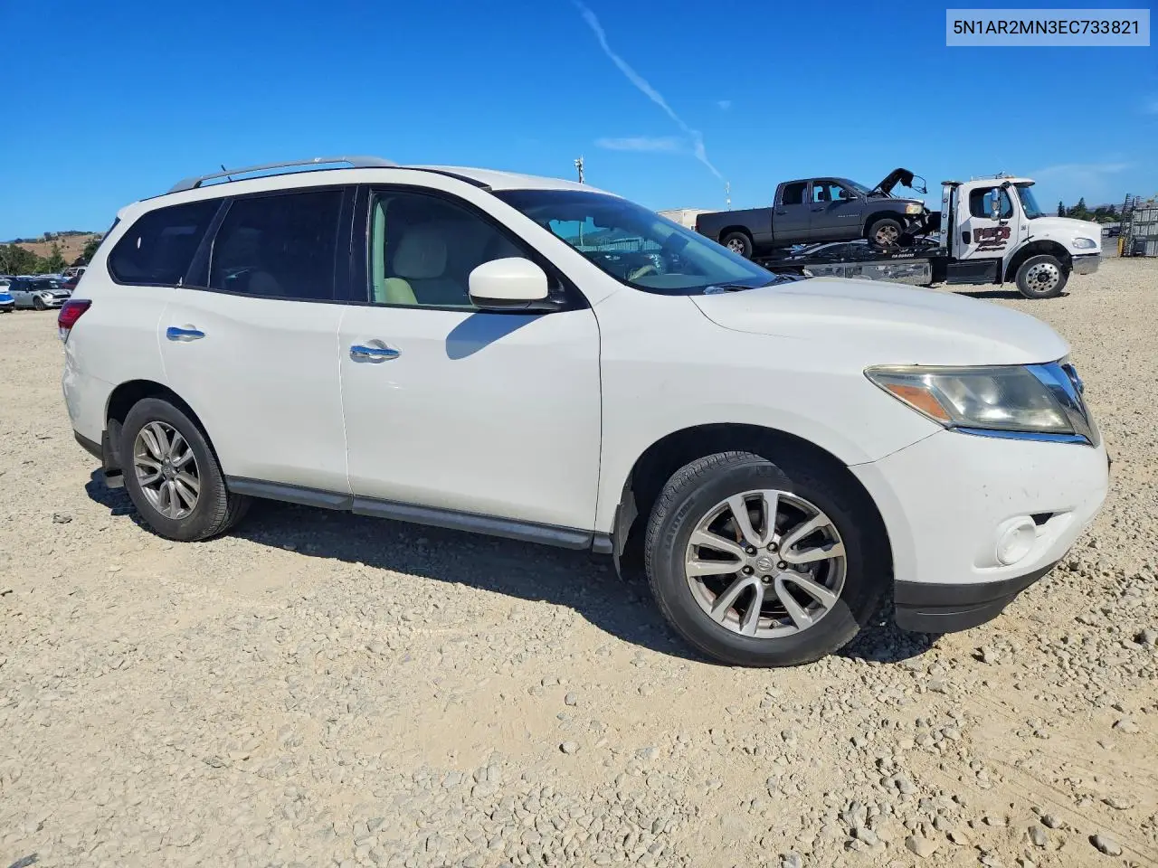 2014 Nissan Pathfinder Sv VIN: 5N1AR2MN3EC733821 Lot: 56691226