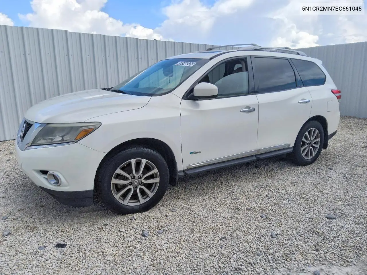 5N1CR2MN7EC661045 2014 Nissan Pathfinder Hybrid Sl