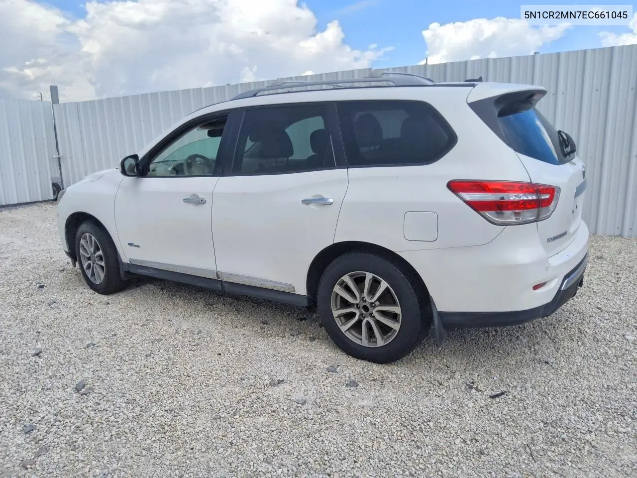 5N1CR2MN7EC661045 2014 Nissan Pathfinder Hybrid Sl
