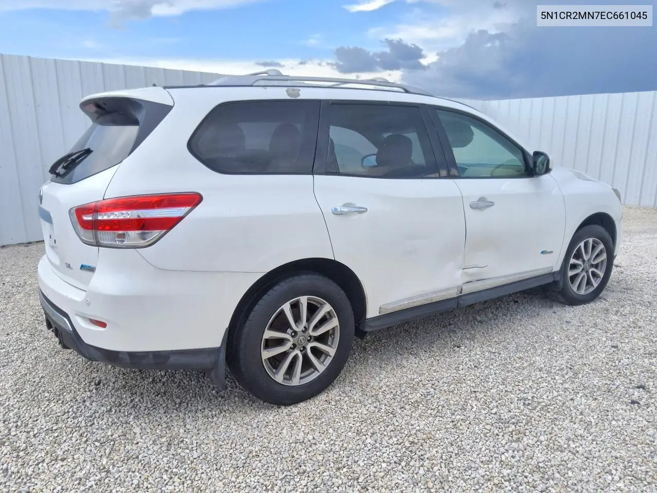 5N1CR2MN7EC661045 2014 Nissan Pathfinder Hybrid Sl