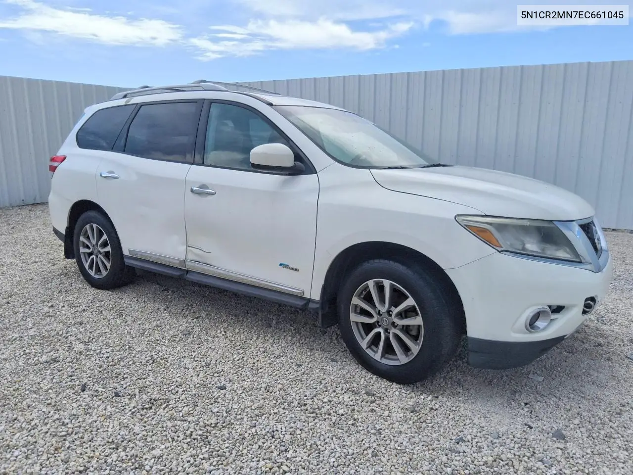 5N1CR2MN7EC661045 2014 Nissan Pathfinder Hybrid Sl