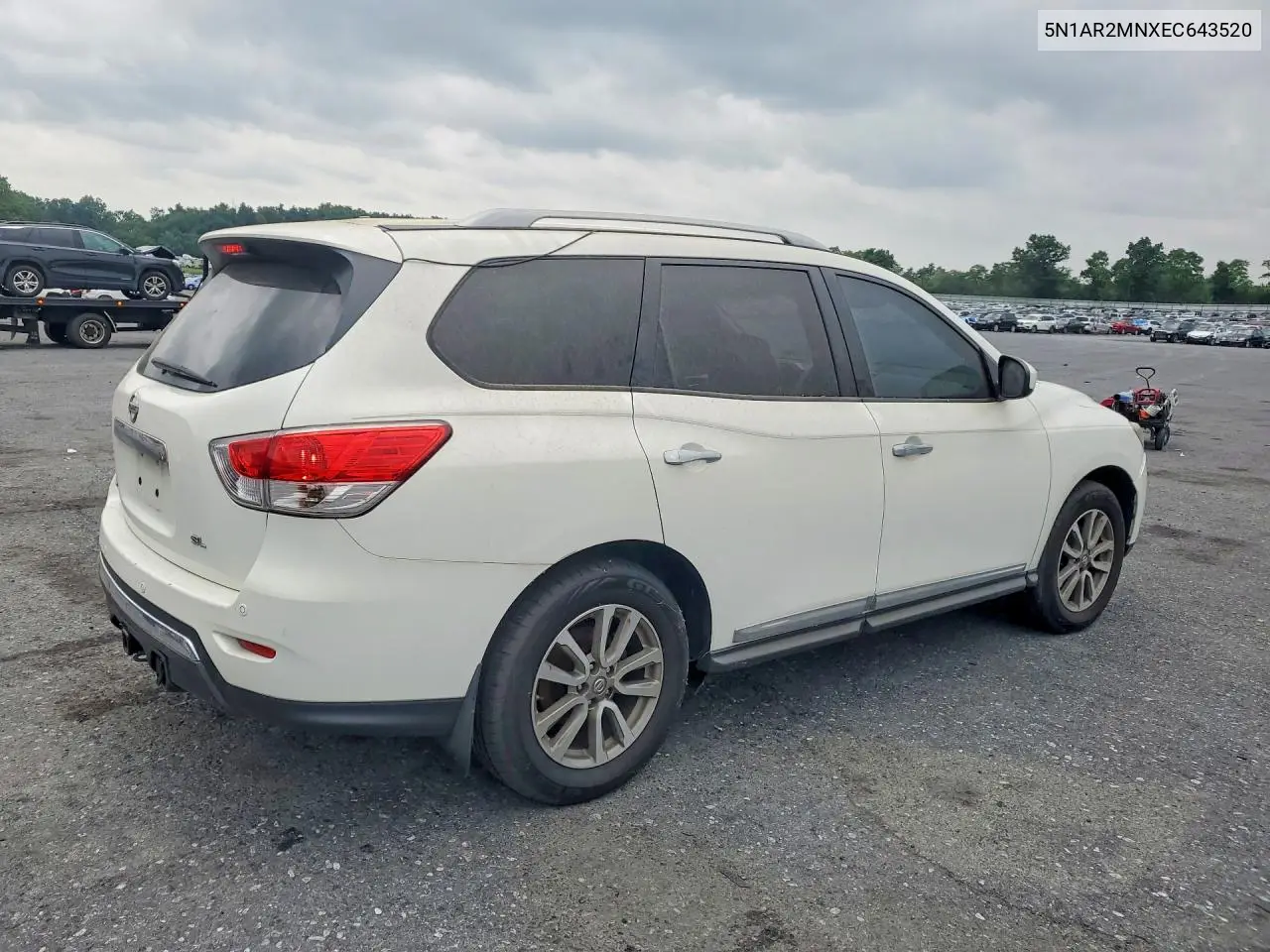 5N1AR2MNXEC643520 2014 Nissan Pathfinder Sl