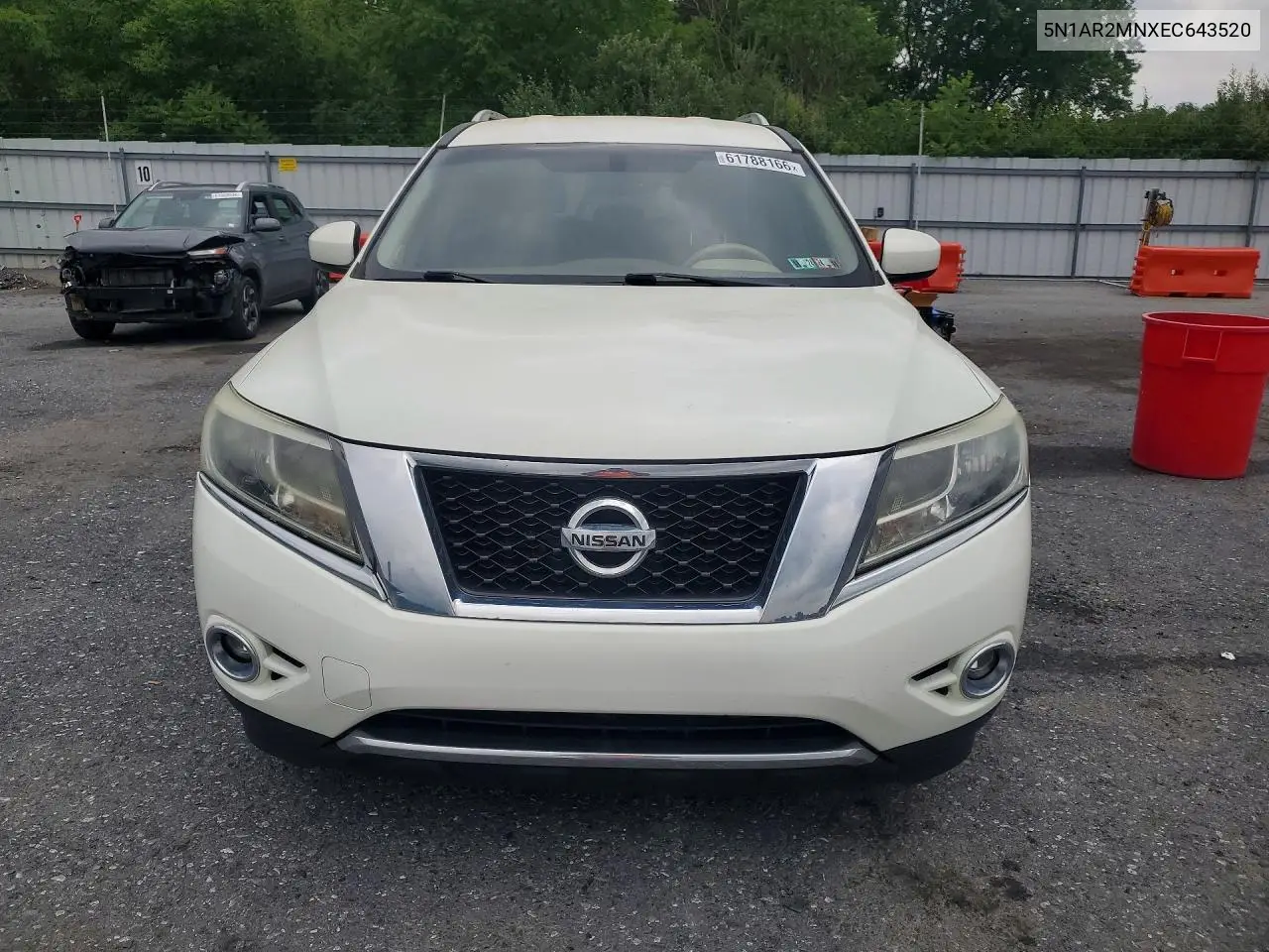 5N1AR2MNXEC643520 2014 Nissan Pathfinder Sl