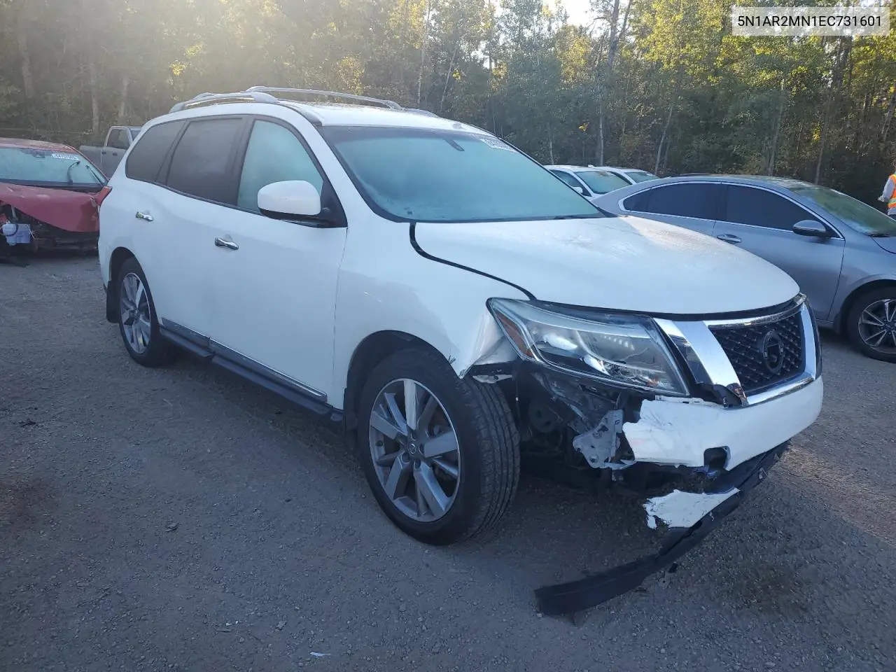 5N1AR2MN1EC731601 2014 Nissan Pathfinder S
