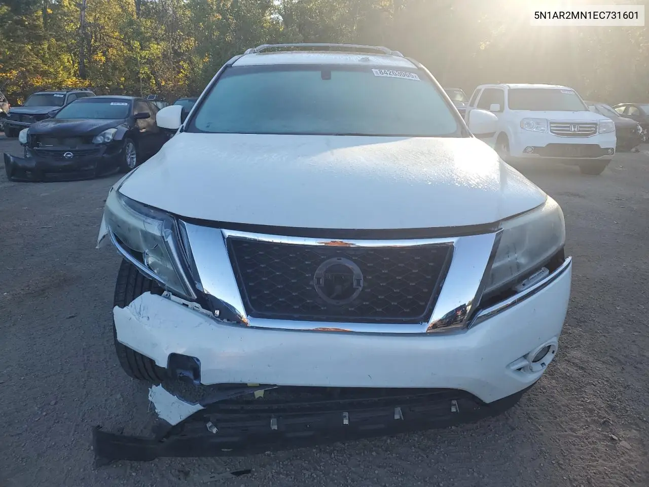 5N1AR2MN1EC731601 2014 Nissan Pathfinder S