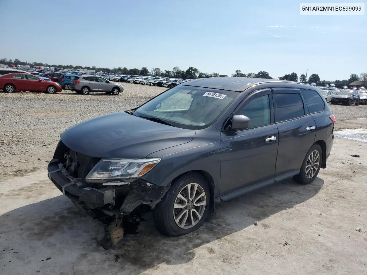 5N1AR2MN1EC699099 2014 Nissan Pathfinder S