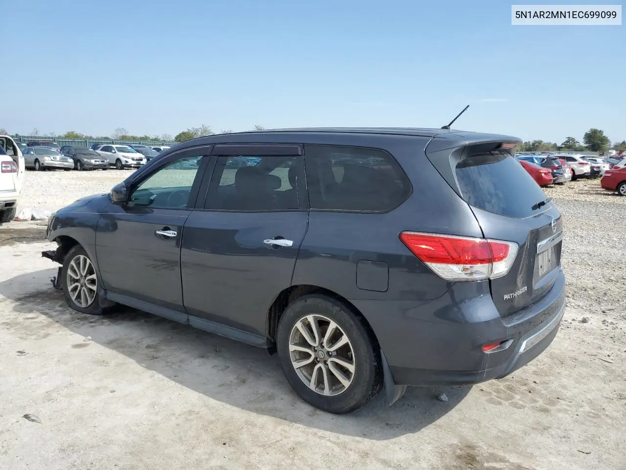 5N1AR2MN1EC699099 2014 Nissan Pathfinder S