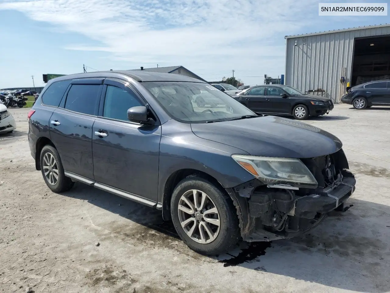 5N1AR2MN1EC699099 2014 Nissan Pathfinder S