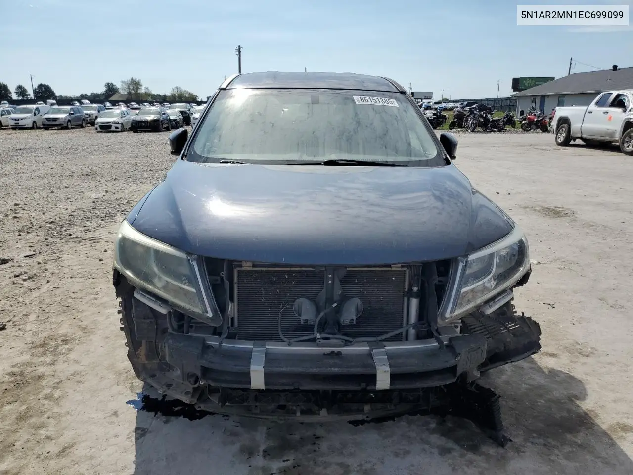 5N1AR2MN1EC699099 2014 Nissan Pathfinder S