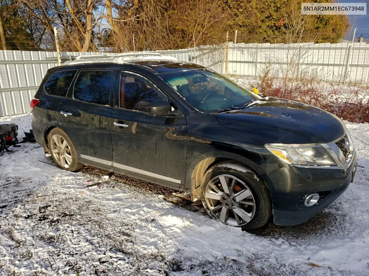 5N1AR2MM1EC673948 2014 Nissan Pathfinder S