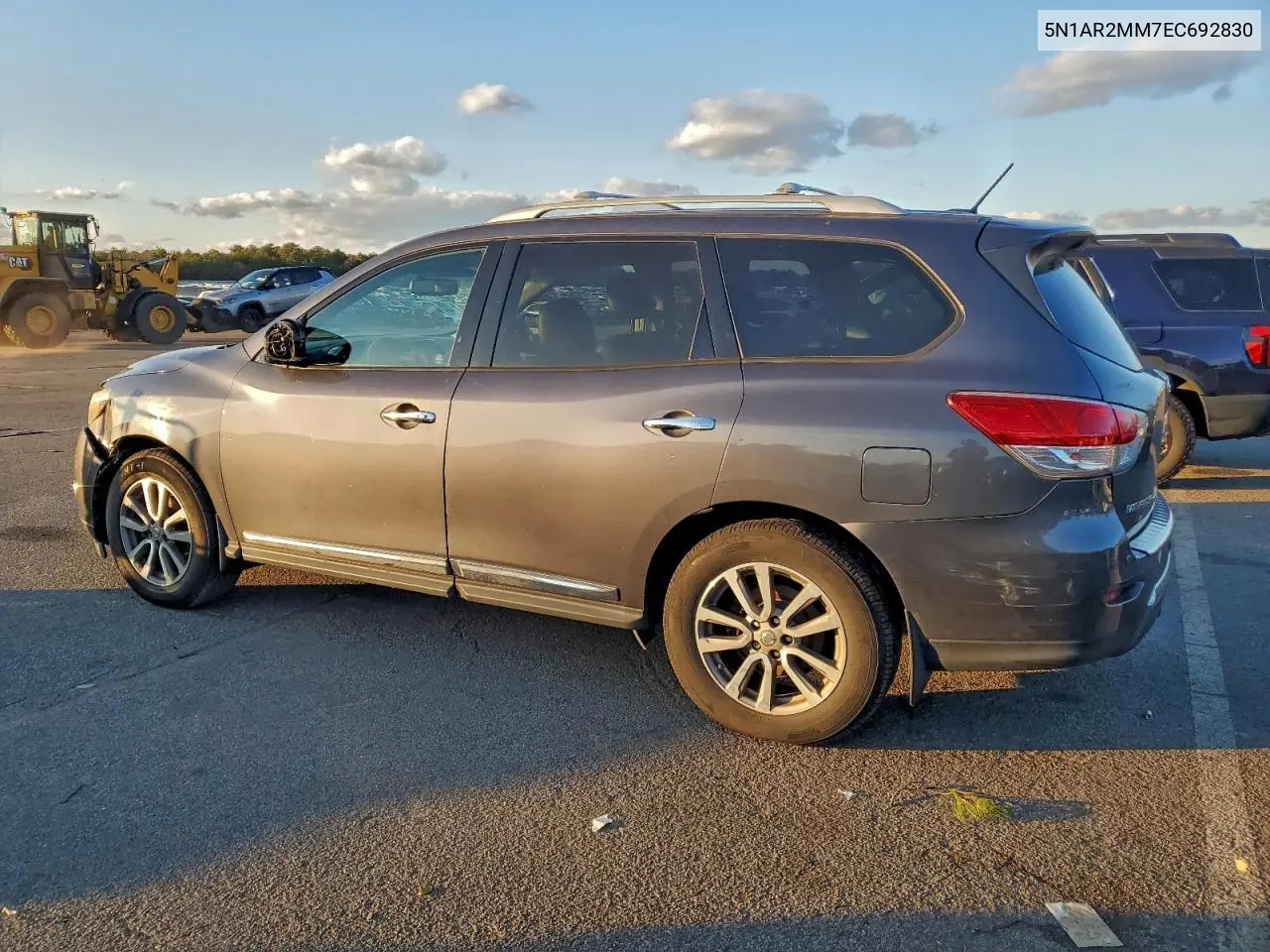 5N1AR2MM7EC692830 2014 Nissan Pathfinder S