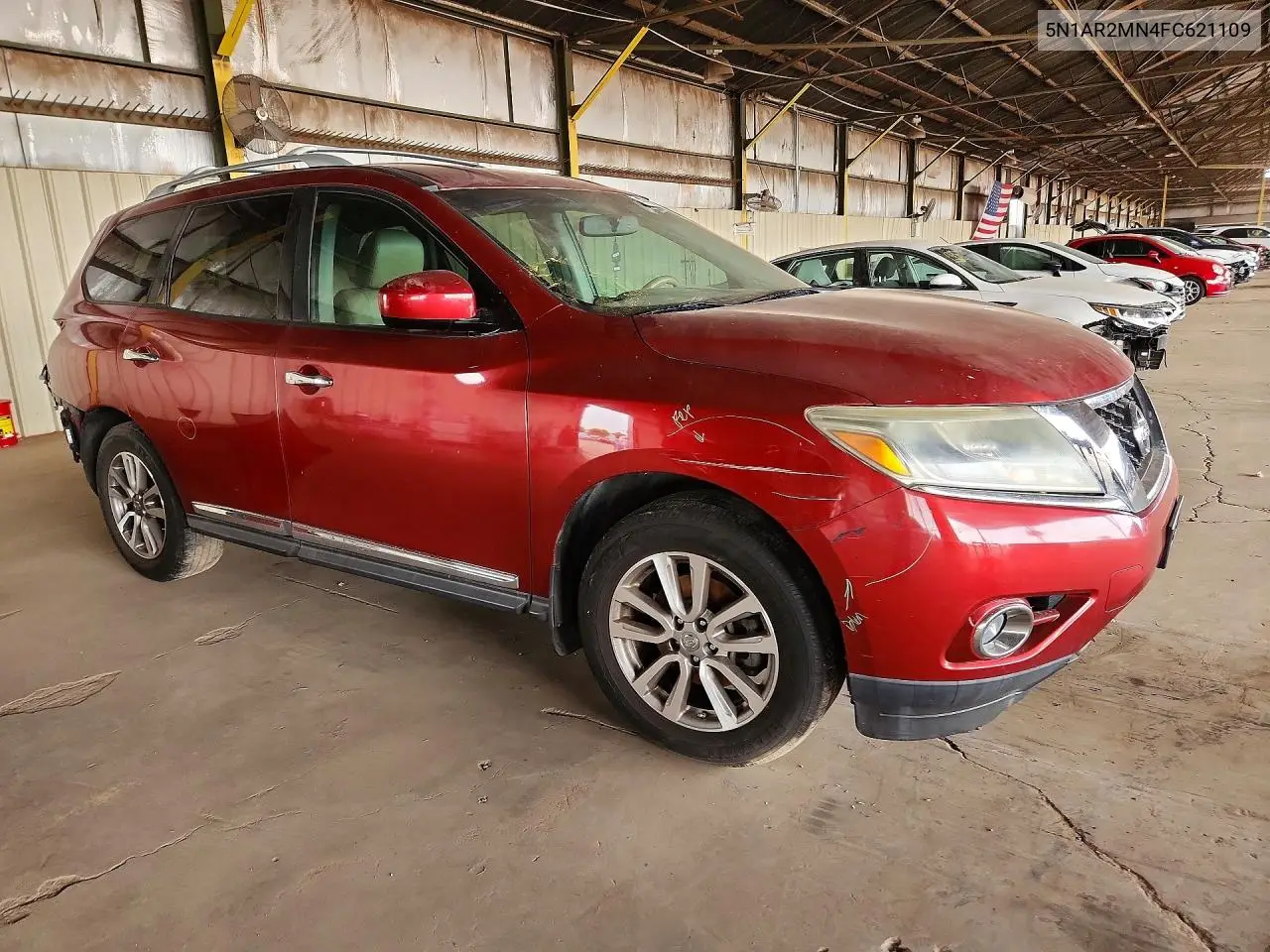 5N1AR2MN4FC621109 2015 Nissan Pathfinder Sl