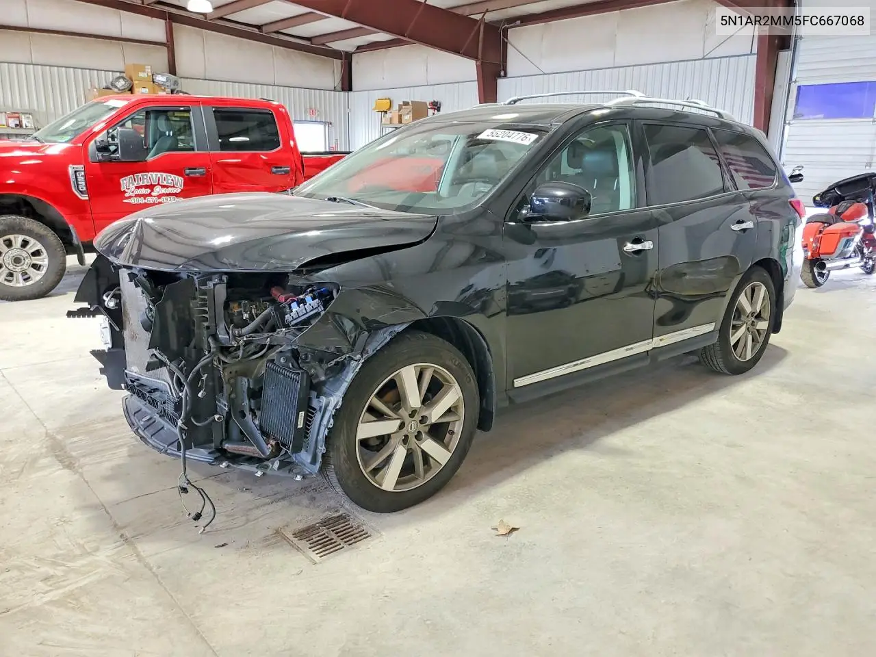 2015 Nissan Pathfinder S VIN: 5N1AR2MM5FC667068 Lot: 55204776