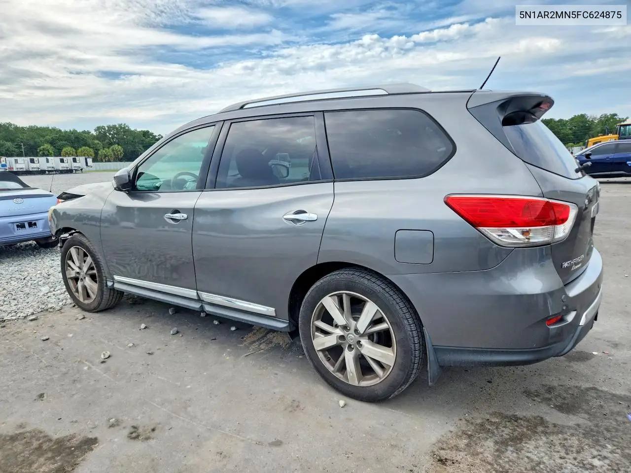 2015 Nissan Pathfinder S VIN: 5N1AR2MN5FC624875 Lot: 55943326