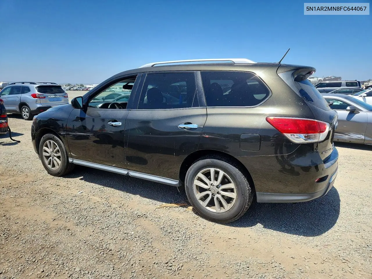2015 Nissan Pathfinder Sv VIN: 5N1AR2MN8FC644067 Lot: 56625546
