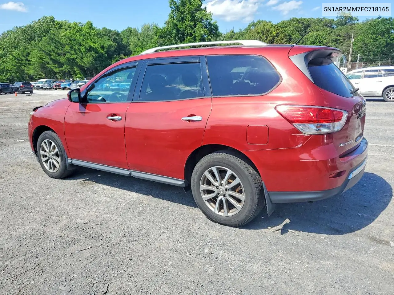 2015 Nissan Pathfinder S VIN: 5N1AR2MM7FC718165 Lot: 57235866